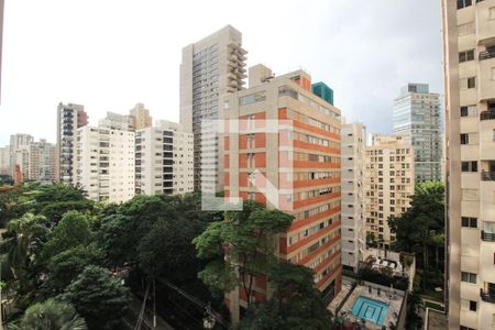 Vista de apartamento à venda com 1 quarto, 33m² em Moema, São Paulo