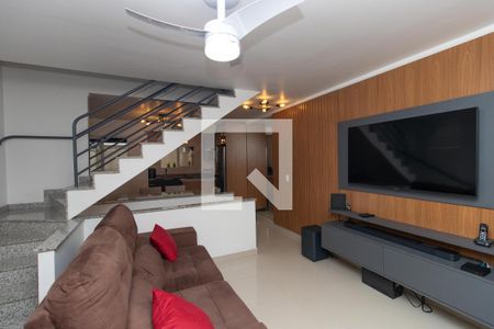 Sala de casa de condomínio à venda com 3 quartos, 112m² em Vila Nova Mazzei, São Paulo