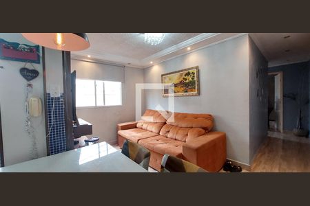 Sala de apartamento para alugar com 2 quartos, 52m² em Parque Sao Vicente, Santo André