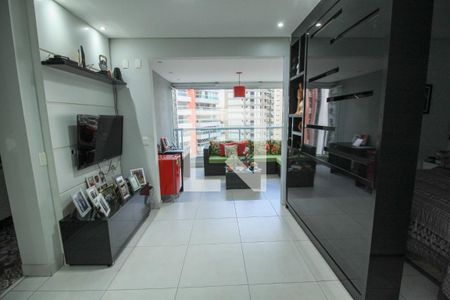 Sala de apartamento para alugar com 1 quarto, 50m² em Vila Regente Feijó, São Paulo