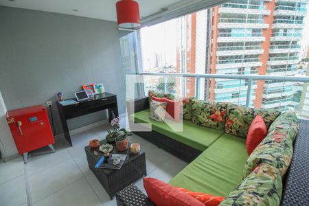 Sala de Estar de apartamento para alugar com 1 quarto, 50m² em Vila Regente Feijó, São Paulo