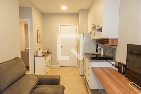 Sala de apartamento à venda com 1 quarto, 34m² em Vila Clementino, São Paulo