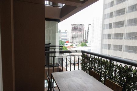 Varanda de apartamento à venda com 1 quarto, 34m² em Vila Clementino, São Paulo