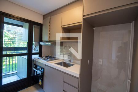 Cozinha de apartamento para alugar com 1 quarto, 44m² em Butantã, São Paulo