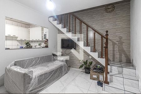 sala_1 de casa para alugar com 2 quartos, 90m² em Vila Caraguata, São Paulo