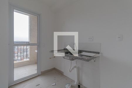 Sala/Cozinha de apartamento para alugar com 2 quartos, 42m² em Cidade Patriarca, São Paulo