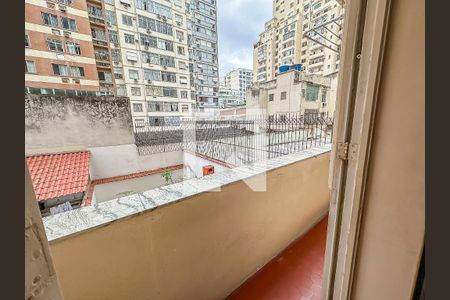 Sala Varanda de apartamento à venda com 1 quarto, 38m² em Flamengo, Rio de Janeiro