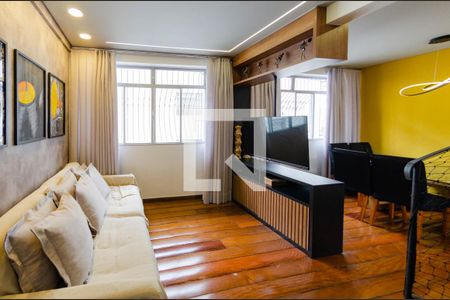 Sala de apartamento à venda com 3 quartos, 180m² em Alto Barroca, Belo Horizonte