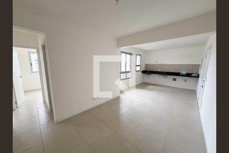 Sala/Cozinha de apartamento para alugar com 2 quartos, 52m² em Jardim Riacho das Pedras, Contagem