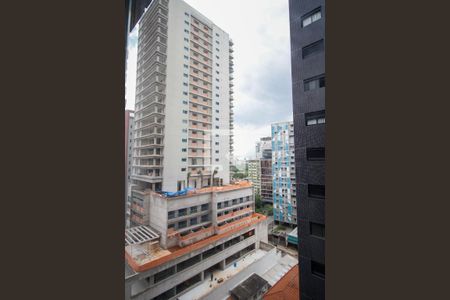 VIsta da Sala de apartamento para alugar com 1 quarto, 34m² em Pinheiros, São Paulo