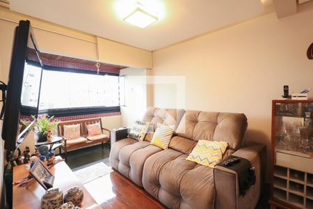 Sala de apartamento à venda com 2 quartos, 80m² em Cerâmica, São Caetano do Sul