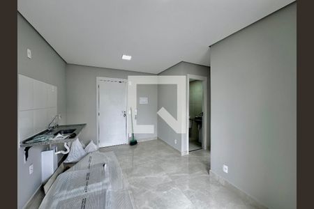 Sala de apartamento para alugar com 2 quartos, 32m² em Jardim Caravelas, São Paulo