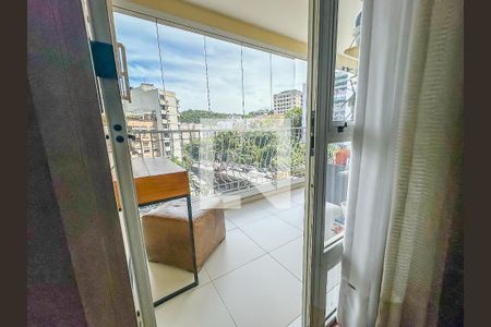 Varanda da Sala de apartamento à venda com 3 quartos, 155m² em Laranjeiras, Rio de Janeiro