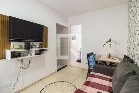 Sala de apartamento à venda com 3 quartos, 56m² em Conjunto Residencial José Bonifácio, São Paulo