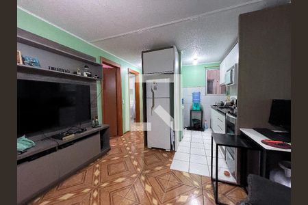 Sala de apartamento à venda com 2 quartos, 50m² em Pinheiro, São Leopoldo