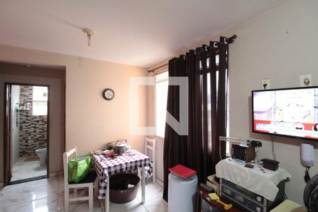 Sala de apartamento à venda com 2 quartos, 47m² em Copacabana, Belo Horizonte