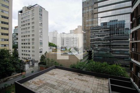 Vista da Varanda Studio de kitnet/studio para alugar com 1 quarto, 23m² em Cerqueira César, São Paulo