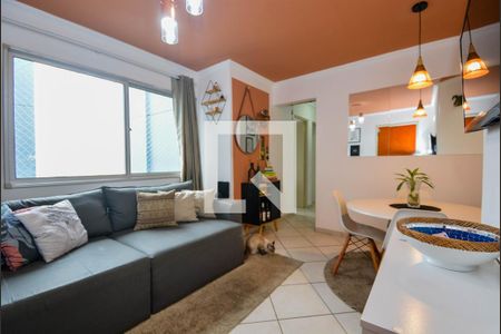 Sala de apartamento à venda com 3 quartos, 57m² em Jardim Santa Clara, Guarulhos