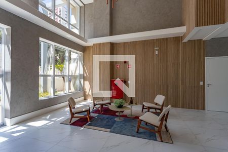 Apartamento à venda com 45m², 2 quartos e 1 vaga Apartamento à venda com 45m², 2 quartos e 1 vagaHall social