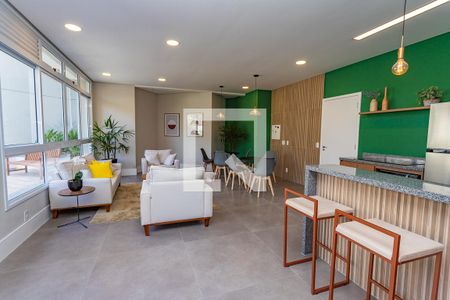 Apartamento à venda com 45m², 2 quartos e 1 vaga Apartamento à venda com 45m², 2 quartos e 1 vagaÁrea comum - Salão de festas