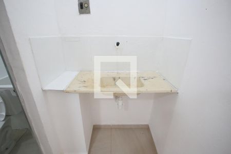 Cozinha de casa para alugar com 1 quarto, 16m² em Curicica, Rio de Janeiro