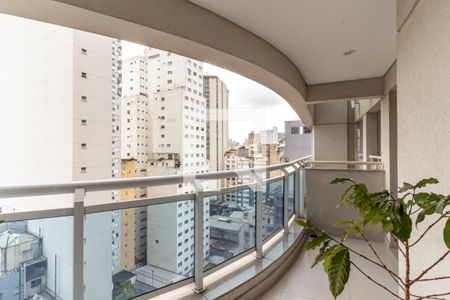 Varanda de apartamento à venda com 1 quarto, 46m² em Santa Ifigênia, São Paulo