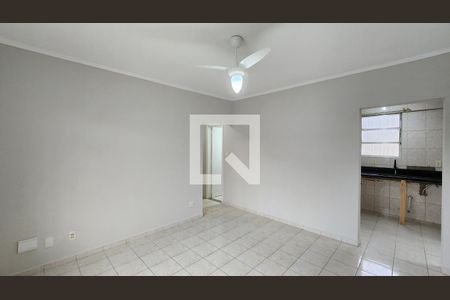 Detalhe Sala de apartamento para alugar com 2 quartos, 60m² em Boqueirão, Santos