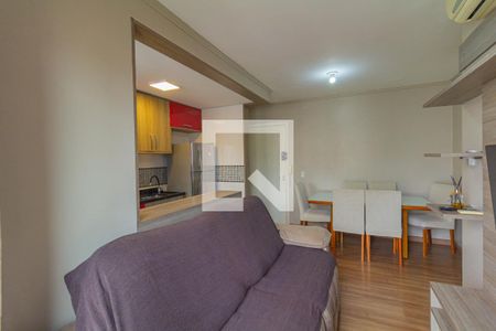 Sala de apartamento para alugar com 2 quartos, 55m² em Fátima, Canoas