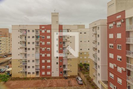 Vista da Sala de apartamento para alugar com 2 quartos, 55m² em Fátima, Canoas