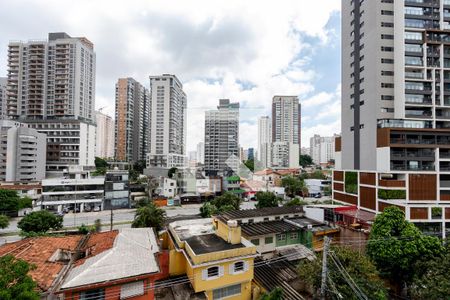 Vista da Varanda de apartamento para alugar com 1 quarto, 32m² em Jardim das Acacias, São Paulo