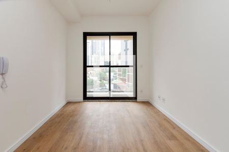 Sala/ Cozinha de apartamento para alugar com 1 quarto, 32m² em Jardim das Acacias, São Paulo