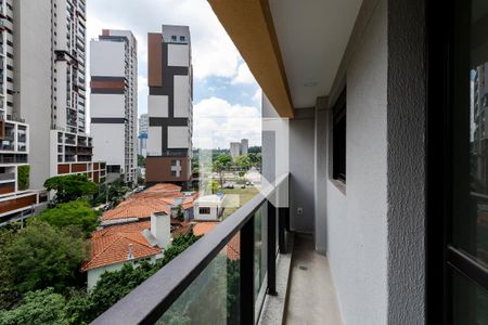 Varanda de apartamento para alugar com 1 quarto, 32m² em Jardim das Acacias, São Paulo