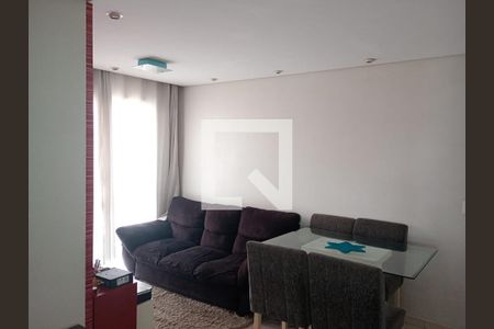 Sala de apartamento à venda com 2 quartos, 50m² em Parque Oratório, Santo André