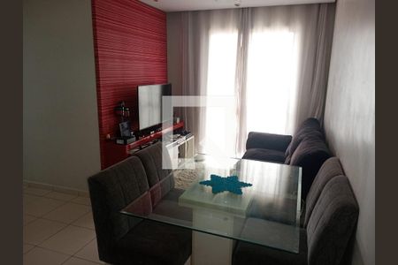 Sala de apartamento à venda com 2 quartos, 50m² em Parque Oratório, Santo André