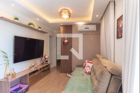 Sala de apartamento à venda com 2 quartos, 69m² em Parque Fazendinha, Campinas