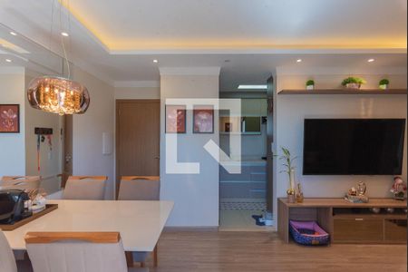 Sala de apartamento à venda com 2 quartos, 69m² em Parque Fazendinha, Campinas