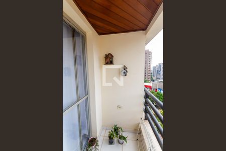 Varanda da Sala de apartamento à venda com 3 quartos, 77m² em Vila Lea, Santo André