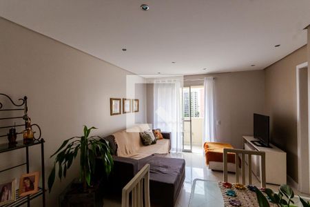 Sala de apartamento à venda com 3 quartos, 77m² em Vila Lea, Santo André