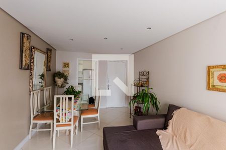 Sala de apartamento à venda com 3 quartos, 77m² em Vila Lea, Santo André