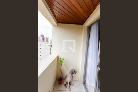 Varanda da Sala de apartamento à venda com 3 quartos, 77m² em Vila Lea, Santo André