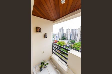 Varanda da Sala de apartamento à venda com 3 quartos, 77m² em Vila Lea, Santo André