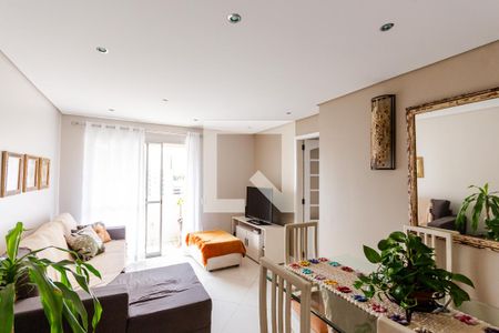 Sala de apartamento à venda com 3 quartos, 77m² em Vila Lea, Santo André