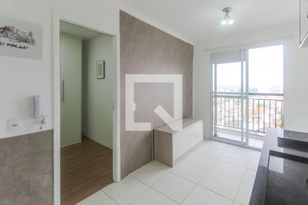 Sala/Cozinha de apartamento à venda com 1 quarto, 31m² em Vila Tolstoi, São Paulo