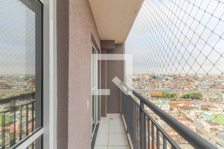 varanda de apartamento à venda com 1 quarto, 31m² em Vila Tolstoi, São Paulo