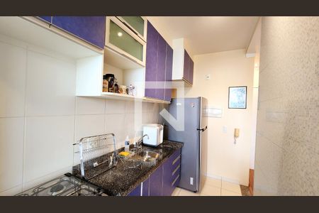 Cozinha e Área de Serviço de apartamento à venda com 2 quartos, 65m² em Jardim Messina, Jundiaí