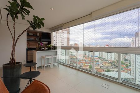 Varanda gourmet de apartamento para alugar com 3 quartos, 145m² em Santa Teresinha, São Paulo