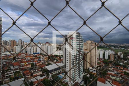 Vista da varanda gourmet de apartamento para alugar com 3 quartos, 145m² em Santa Teresinha, São Paulo