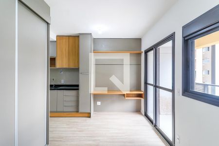 Sala/Quarto de kitnet/studio para alugar com 1 quarto, 27m² em Jardim das Acácias, São Paulo