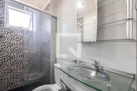 banheiro social_1 de apartamento para alugar com 2 quartos, 47m² em Jardim Celeste, São Paulo