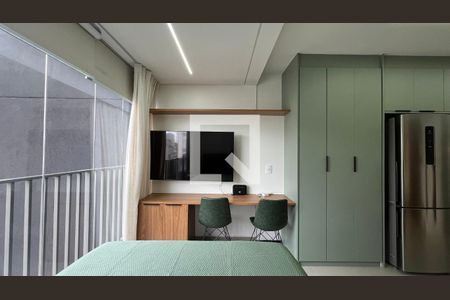 Quarto de kitnet/studio para alugar com 1 quarto, 24m² em Cerqueira César, São Paulo